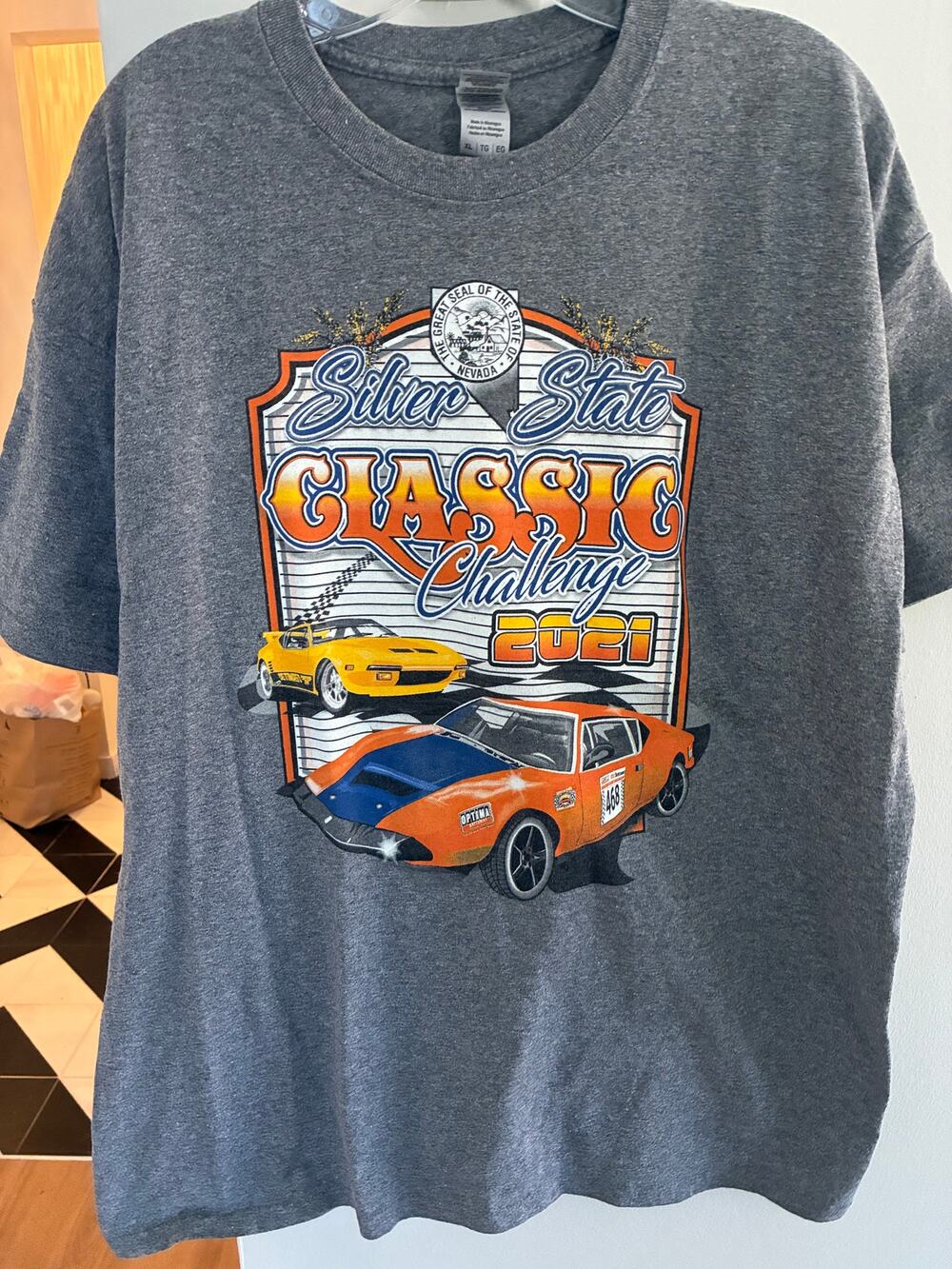 Silver State Classic Challenge T Shirt Mens XL Official 2021 Bikercore